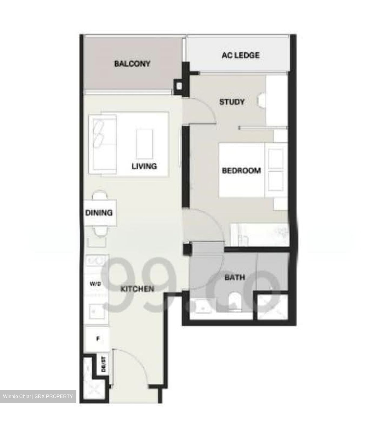 Clavon (D5), Apartment #605905591
